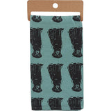Black Labrador Kitchen Towel - Back