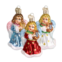 Angel With Lyre World Christmas Ornament