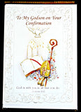 To My Godson or Goddaughter on your Confirmation Greeting Card