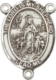 Pewter Lord is My Shepherd Rosary Centerpiece ONLY - Make Your Own Rosary