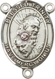 Pewter Blessed Trinity Rosary Centerpiece ONLY - Make Your Own Rosary by Bliss