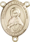 Gold Filled Immaculate Heart of Mary Rosary Centerpiece ONLY - Make Your Own Rosary by Bliss