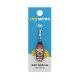 Tiny Saints - St. Ambrose Patron of  Beekeepers, Stone Masons