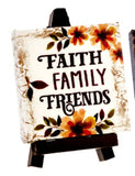 Autumn Decorative Sign & Easel YOU CHOOSE Three Designs Thanksgiving