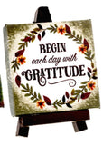 Autumn Decorative Sign & Easel YOU CHOOSE Three Designs Thanksgiving