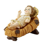 Two-Piece 5" Christ Child with Manger f3190