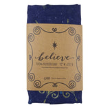Believe Fashion Christmas Scarf NEW Blue Snowflakes  F4315
