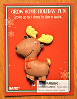 Christmas Holiday Grow Toys YOU CHOOSE Santa Snowman Reindeer STOCKING STUFFER