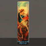 St. Michael the Archangel – LED Devotional Candle by Saints Gift Collection C-8025
