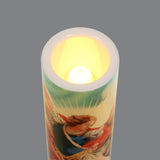 St. Michael the Archangel – LED Devotional Candle by Saints Gift Collection C-8025