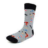 Barber Novelty Parquet Men's Socks - One Size Fits Most Parquet 19211