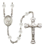 St. Gianna Molla Silver Plate Hand Made Rosary by Bliss Crystal