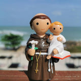 St. Anthony of Padua 3.5" Figure Statue - Little Drops of Water