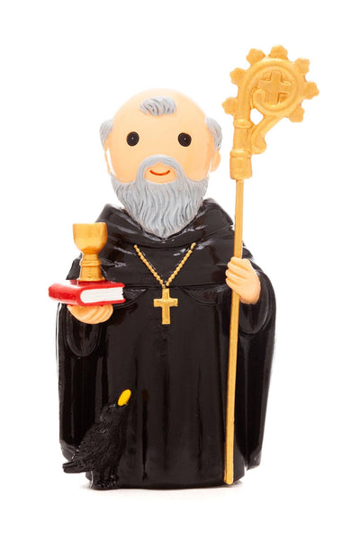 St. Benedict Figure by Little Drops of Water