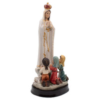 Our Lady of Fatima with Visionaries 8" Statue