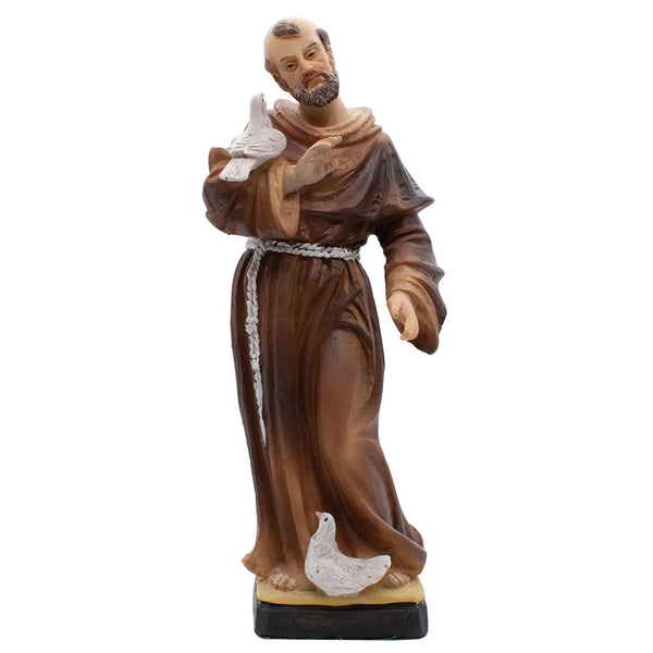 St. Francis of Assisi 8 Inch Statue Figure
