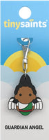 Black Guardian Angel Charm by Tiny Saints