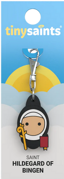 St. Hildegard of Bingen Tiny Saints Charm