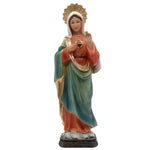 Immaculate Heart of Mary 8 inch Statue