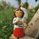 St. Joan of Arc Figure Statue - Little Drops of Water 