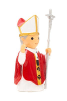 St. Pope John Paul II 4.5" Figure Statue - Little Drops of Water - Side View