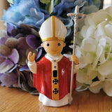 St. Pope John Paul II 4.5" Figure Statue - Little Drops of Water 