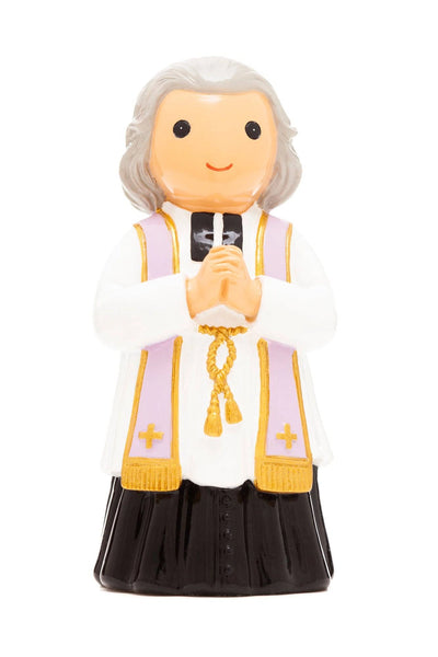 St. John Vianney Figure by Little Drops of Water