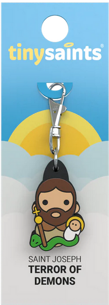 St. Joseph Terror of Demons Tiny Saints Charm