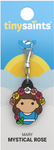 Mary, Mystical Rose Tiny Saints Charm