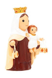 Our Lady of Mount Carmel 3.5" Figure Statue - Little Drops of Water - Side View