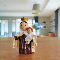 Our Lady of Mount Carmel 3.5" Figure Statue - Little Drops of Water