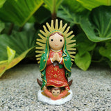 Our Lady of Guadalupe Figure by Little Drops of Water