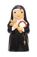 St. Rita of Cascia 3.5" Figure Statue - Little Drops of Water - Front View