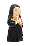 St. Rita of Cascia 3.5" Figure Statue - Little Drops of Water - Side View