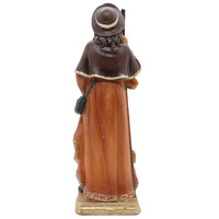 St. Roch St. Rocco 8" Statue Figure - Back