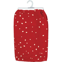 Christmas Santa Kitchen Towel - Back