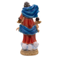 Our Lady Untier of Knots 8" Statue - Back