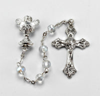 First Communion Rosary Clear Crystal Chalice Centerpiece Hirten First Communion Rosary Clear Crystal Chalice Centerpiece