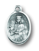 St. Barbara Medal Charms - Pack of Ten - Patron of Architects