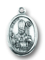 St. Blaise Medal Charms - Pack of Ten - Patron Against Throat Illnesses 1086-412 Hirten