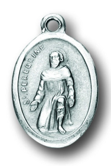 St. Peregrine Patron Medals - Pack of Ten - Charm Size Patron of Cancer Patients