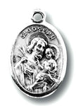 St. Joseph & Sacred Heart Medal Charms - Pack of Ten - Patron of the Family Hirten 1086-630