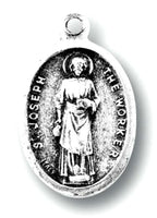 St. Joseph the Worker Medal Charms - Pack of Ten - Patron of Workers Hirten 1086-635 