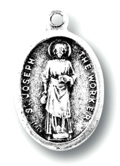 St. Joseph the Worker Medal Charms - Pack of Ten - Patron of Workers Hirten 1086-635 