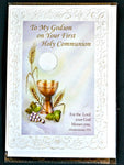 Godson First Communion Card 11-3227