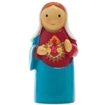 Immaculate Heart of Mary 3.25" Statue - Little Drops of Water Series