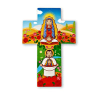 Little Drops of Water 5" Our Lady of Guadalupe Wall Cross Hirten 1210-217