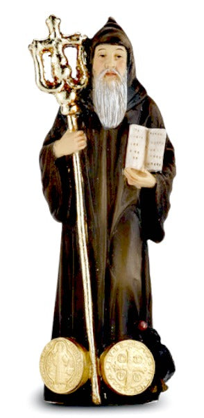 St. Benedict 4" Saint Statue 1735-645