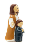 First Communion Boy with Jesus Little Drops of Water 3.5" Figure  185244YX