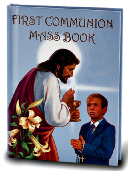 First Communion Mass Book with Boy Cover Hirten 2466